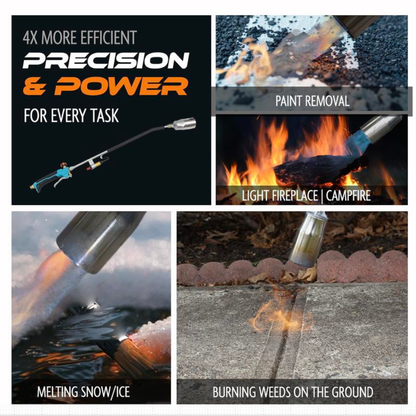 Heavy-Duty Flame Torch