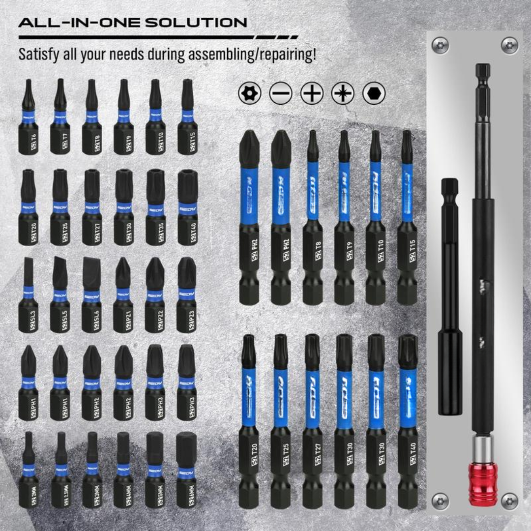 Magnetic Impact Nut Driver Set
