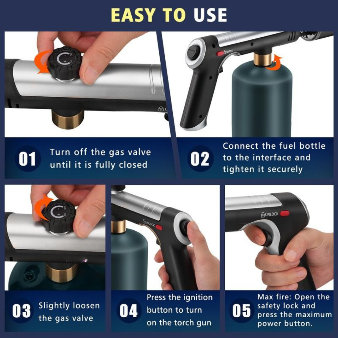 Powerful Propane Torch Gun