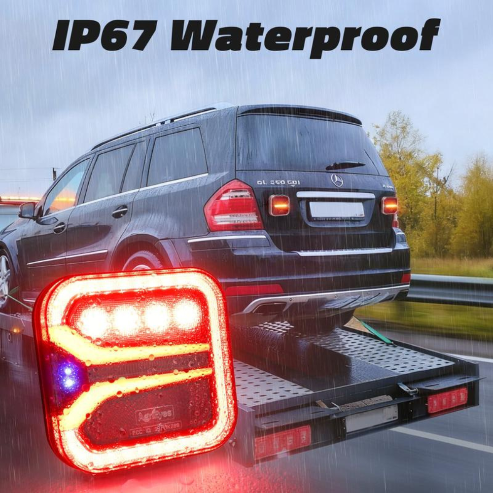 Wireless Magnetic Trailer Lights Kit